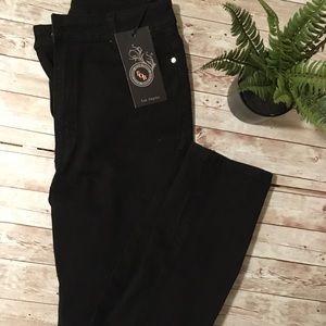 Fashion Nova solid black Jeans